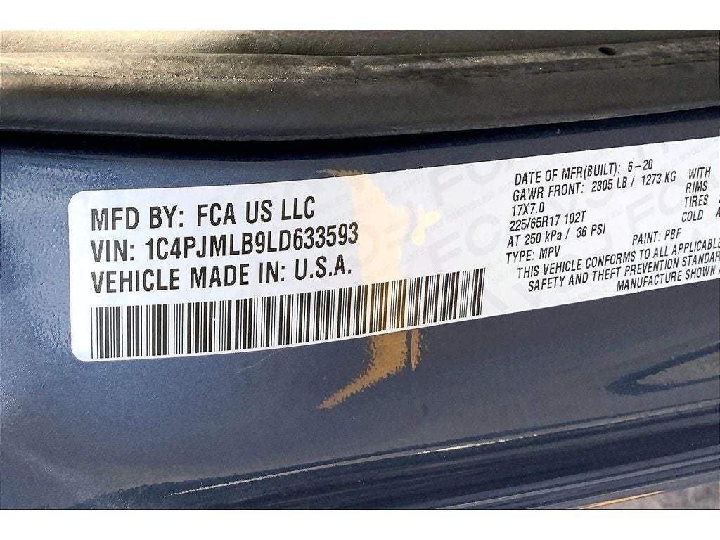 2020 Jeep Cherokee Latitude Plus