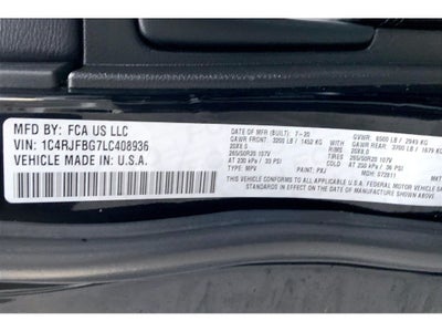 2020 Jeep Grand Cherokee Limited X