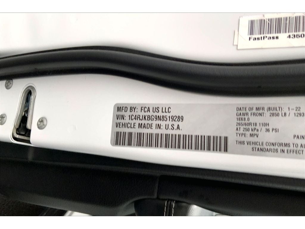 2022 Jeep Grand Cherokee L Limited