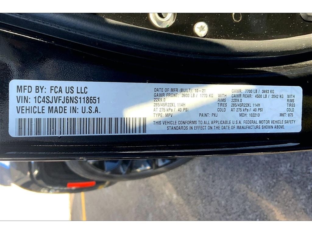 2022 Jeep Grand Wagoneer Series II Obsidian