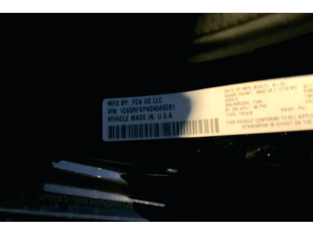 2025 RAM 1500 Tungsten