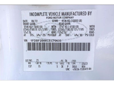 2012 Ford F-250 Super Duty XL