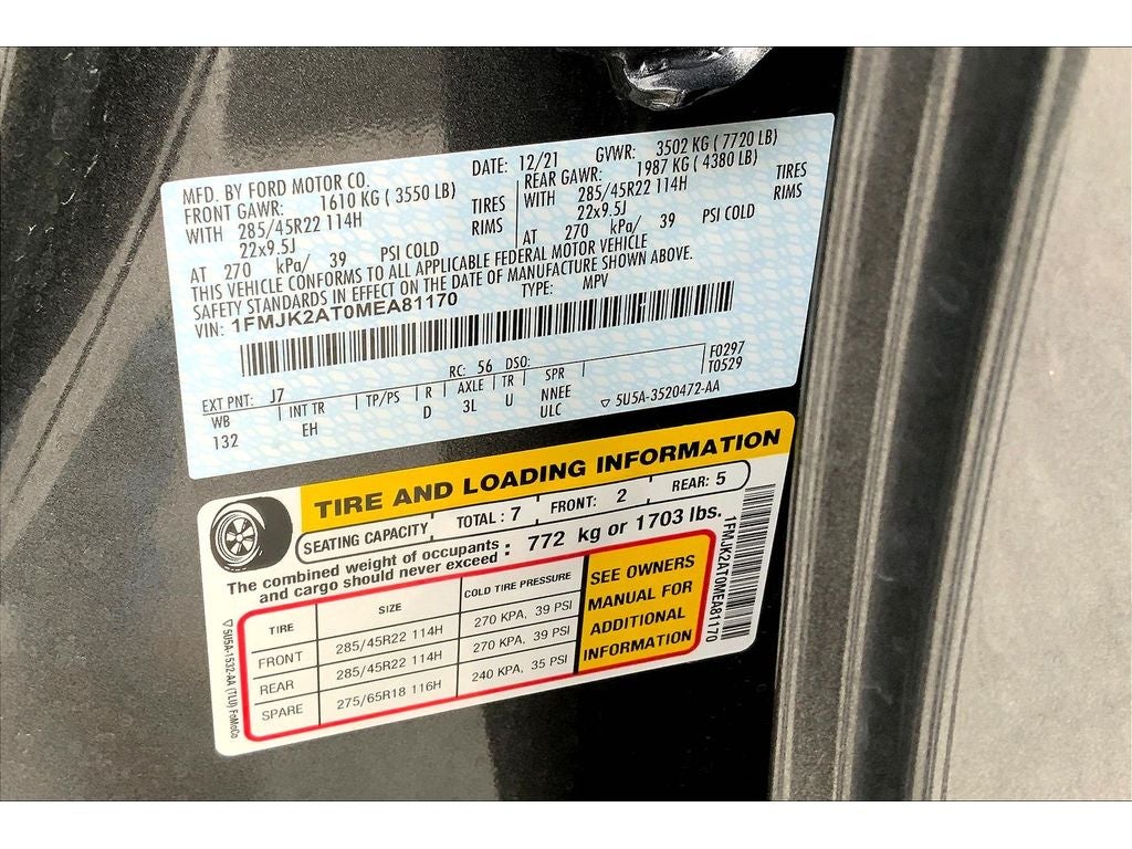 2021 Ford Expedition MAX Limited