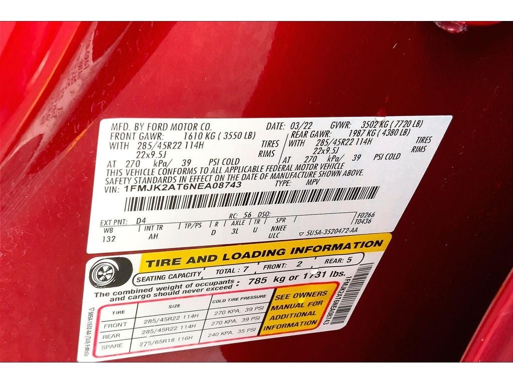 2022 Ford Expedition MAX Limited