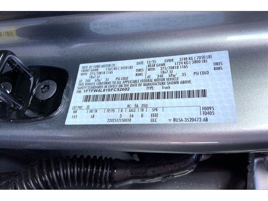 2025 Ford F-150 Tremor