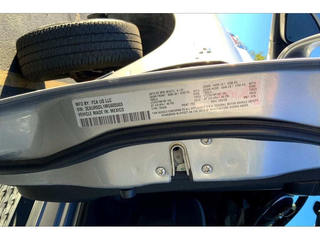 2021 RAM 2500 Big Horn