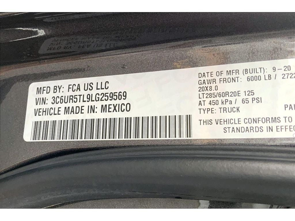 2020 RAM 2500 Limited