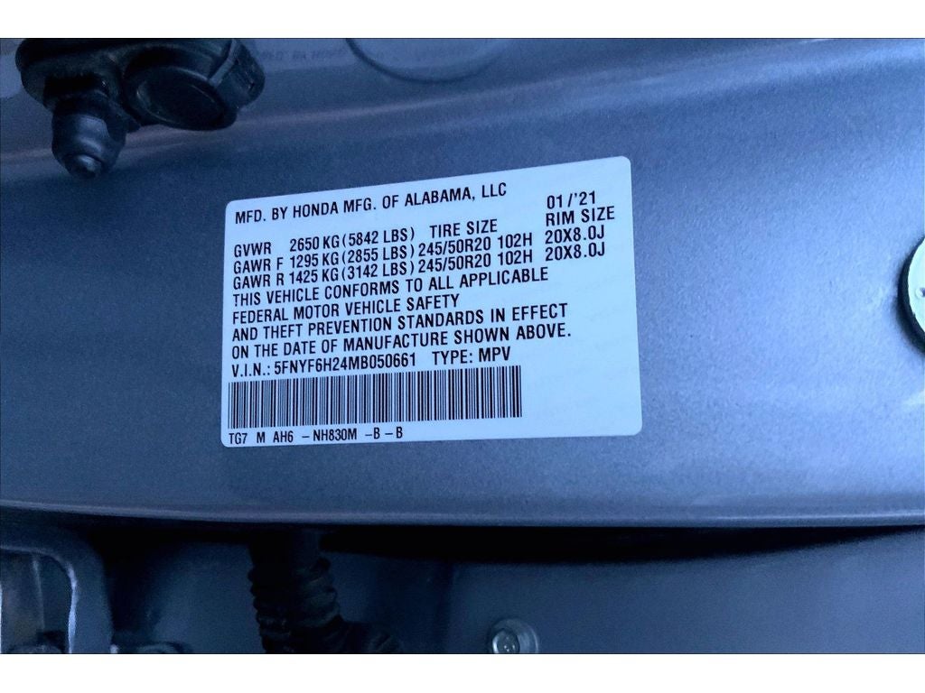 2021 Honda Pilot Special Edition