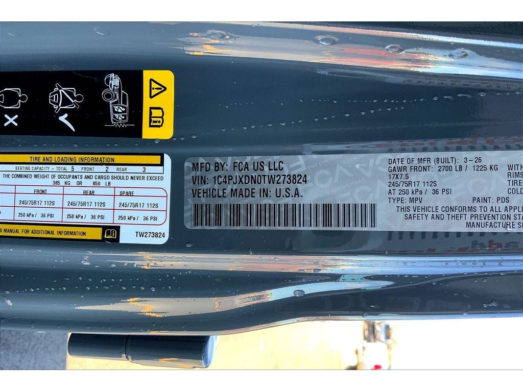 2026 Jeep Wrangler Sport S