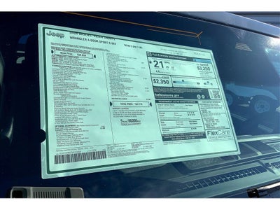 2026 Jeep Wrangler Sport S