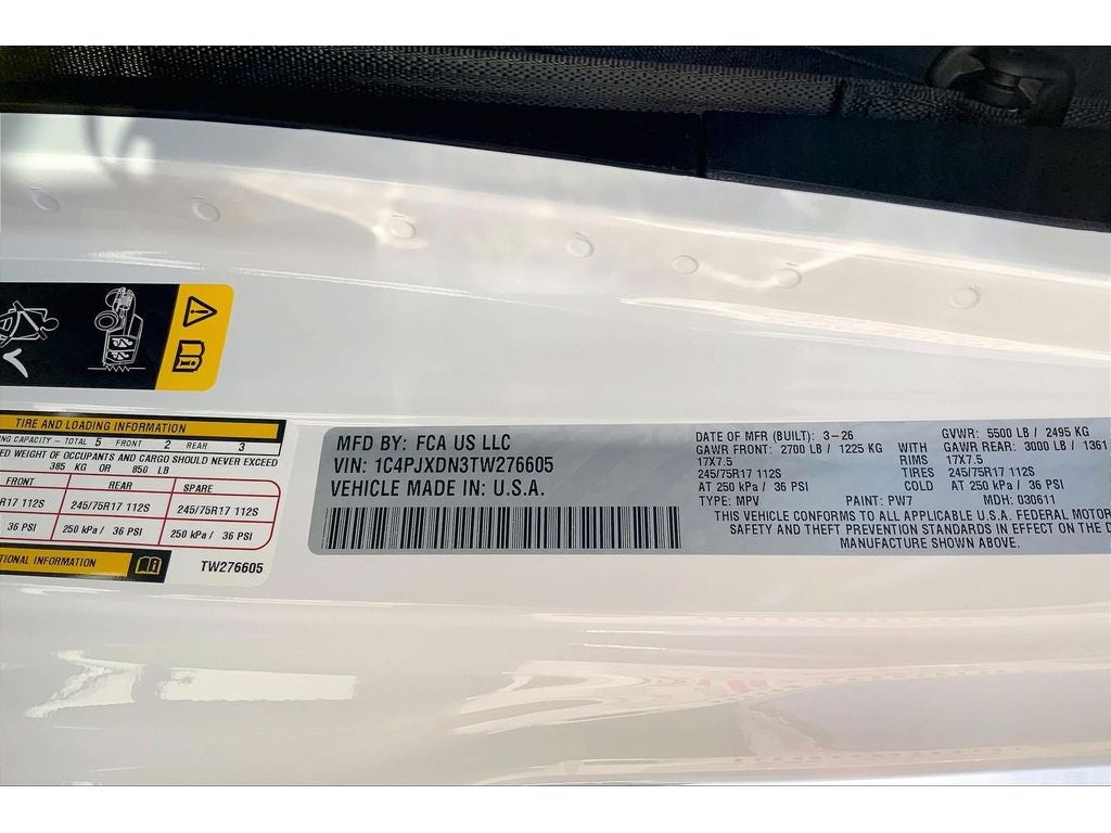 2026 Jeep Wrangler Sport S