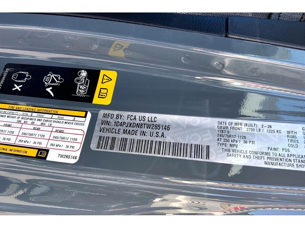 2026 Jeep Wrangler Sport S