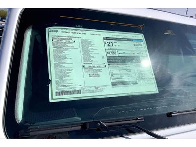 2026 Jeep Wrangler Sport S