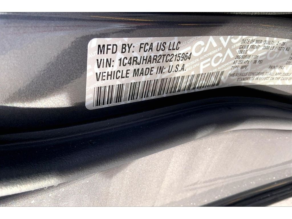 2026 Jeep Grand Cherokee Laredo Altitude