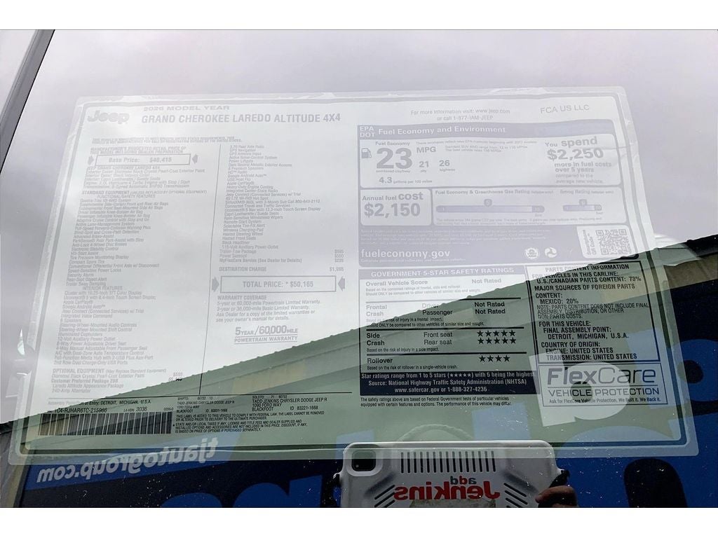 2026 Jeep Grand Cherokee Laredo Altitude