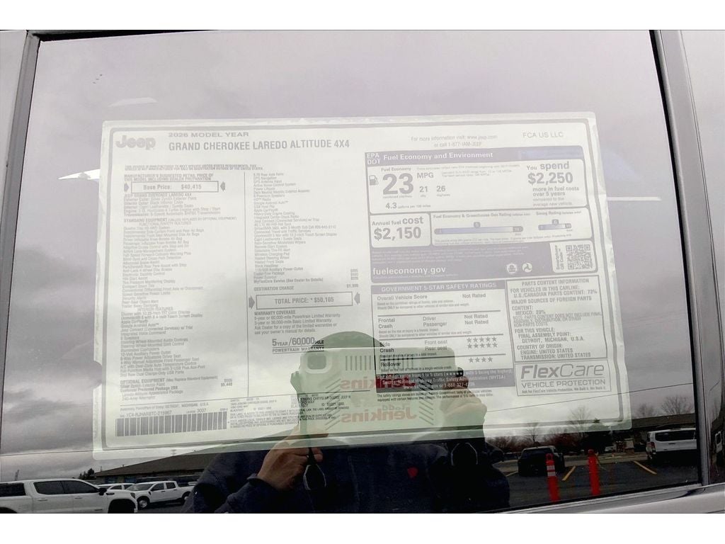 2026 Jeep Grand Cherokee Laredo Altitude