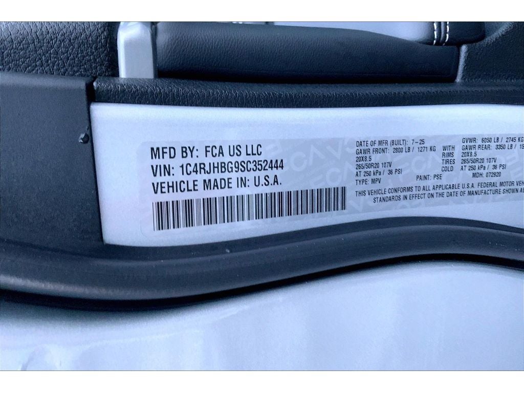 2025 Jeep Grand Cherokee Limited