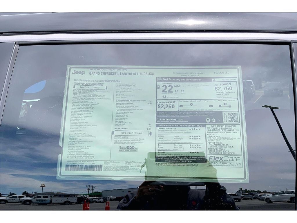 2026 Jeep Grand Cherokee L Laredo Altitude