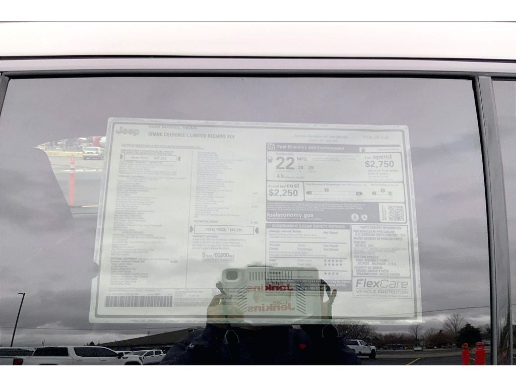 2026 Jeep Grand Cherokee L Limited Reserve