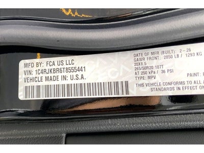 2026 Jeep Grand Cherokee L Limited Reserve