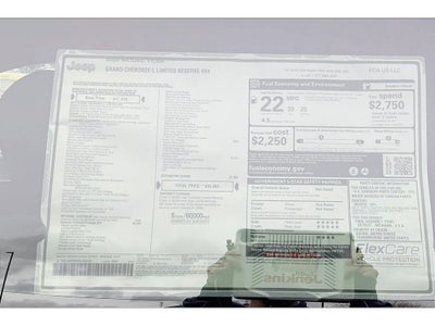 2026 Jeep Grand Cherokee L Limited Reserve