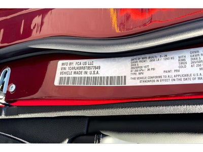 2026 Jeep Grand Cherokee L Limited Reserve