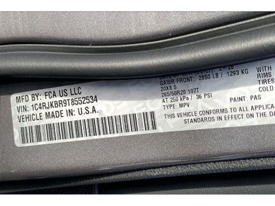 2026 Jeep Grand Cherokee L Limited Reserve