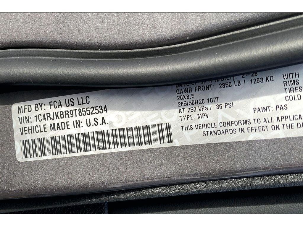 2026 Jeep Grand Cherokee L Limited Reserve