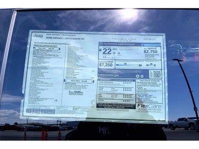 2026 Jeep Grand Cherokee L Limited Reserve