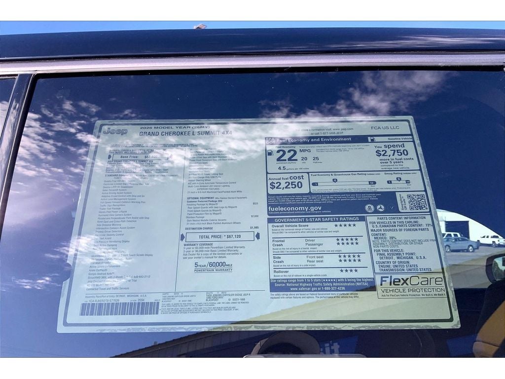 2026 Jeep Grand Cherokee L Summit