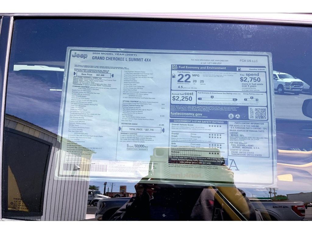 2026 Jeep Grand Cherokee L Summit