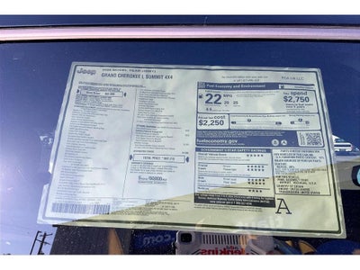 2026 Jeep Grand Cherokee L Summit