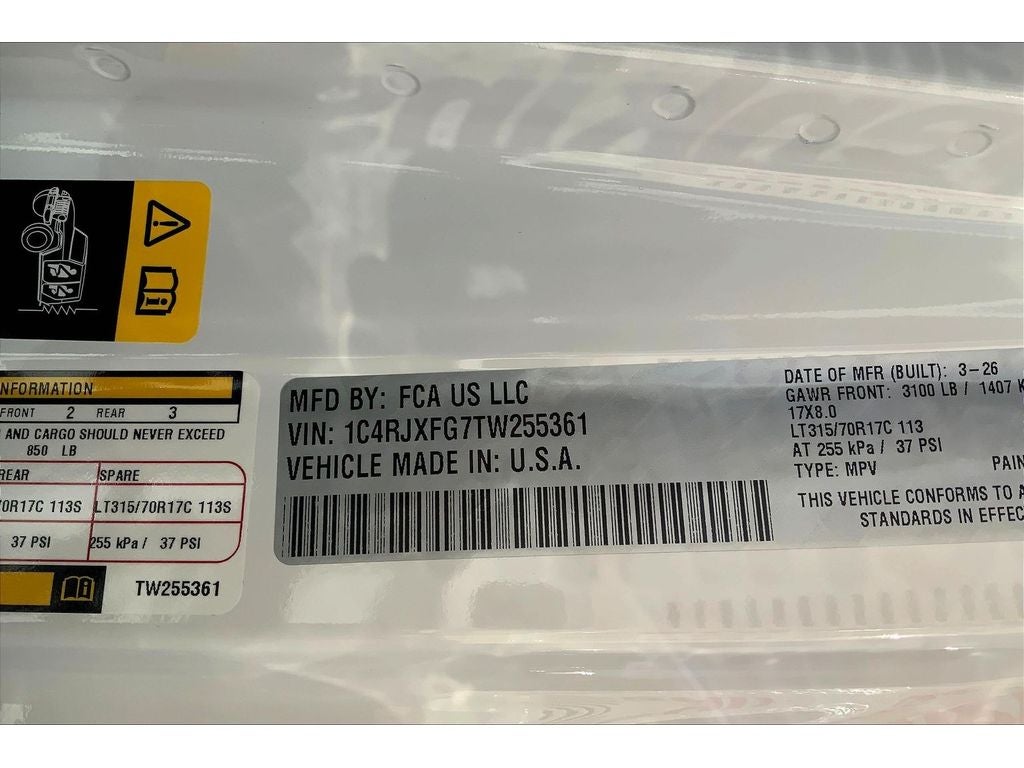 2026 Jeep Wrangler Rubicon X