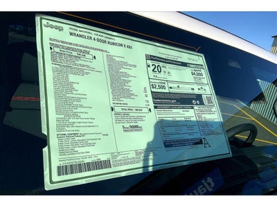 2026 Jeep Wrangler Rubicon X