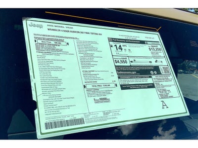 2025 Jeep Wrangler Rubicon 392 Final Edition