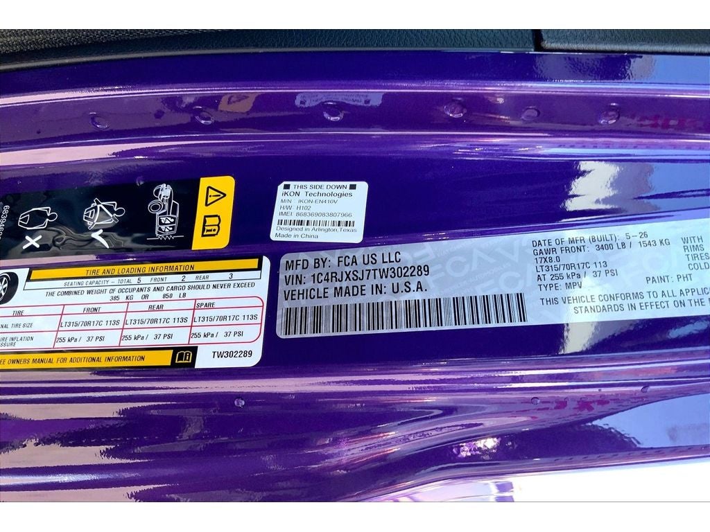 2026 Jeep Wrangler Moab 392