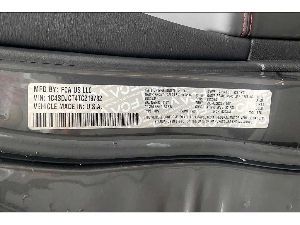 2026 Dodge Durango GT Plus HEMI V8