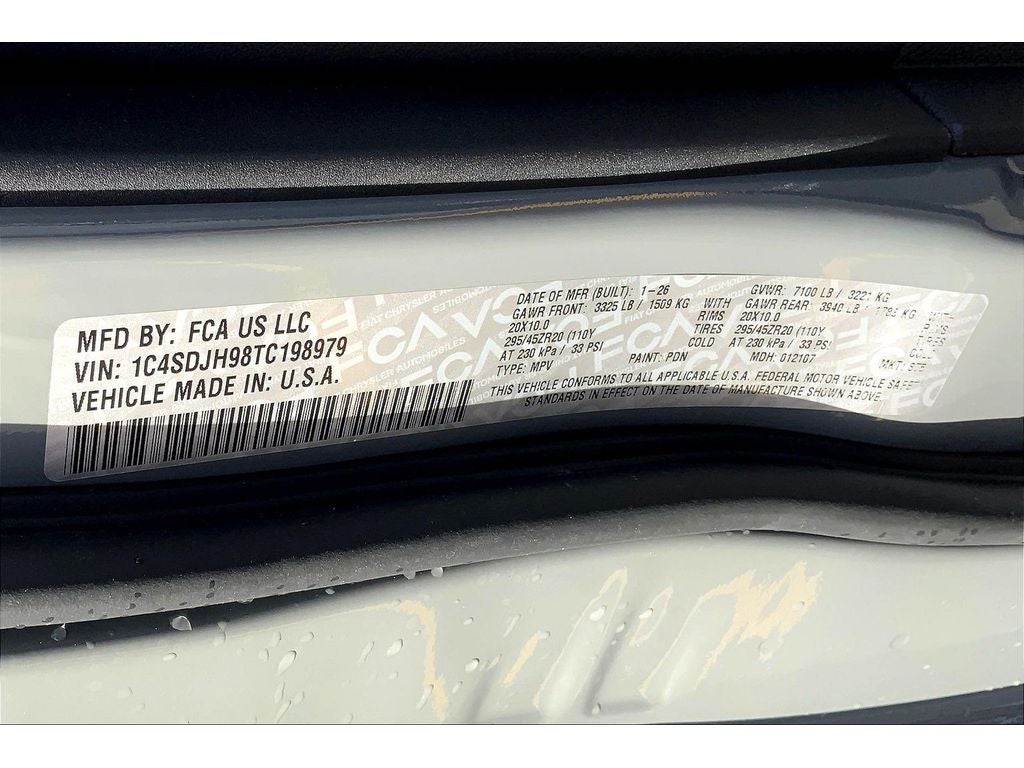 2026 Dodge Durango SRT Jailbreak