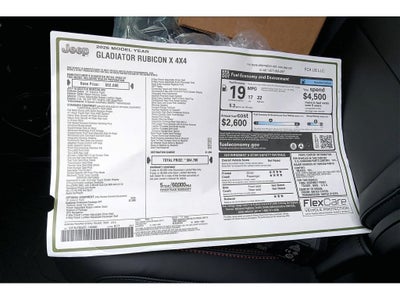 2026 Jeep Gladiator Rubicon X