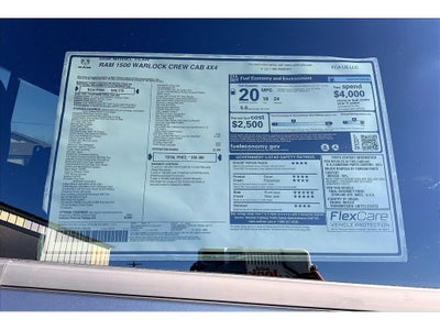 2026 RAM 1500 Warlock