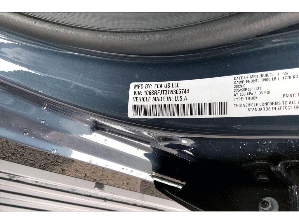 2026 RAM 1500 Laramie