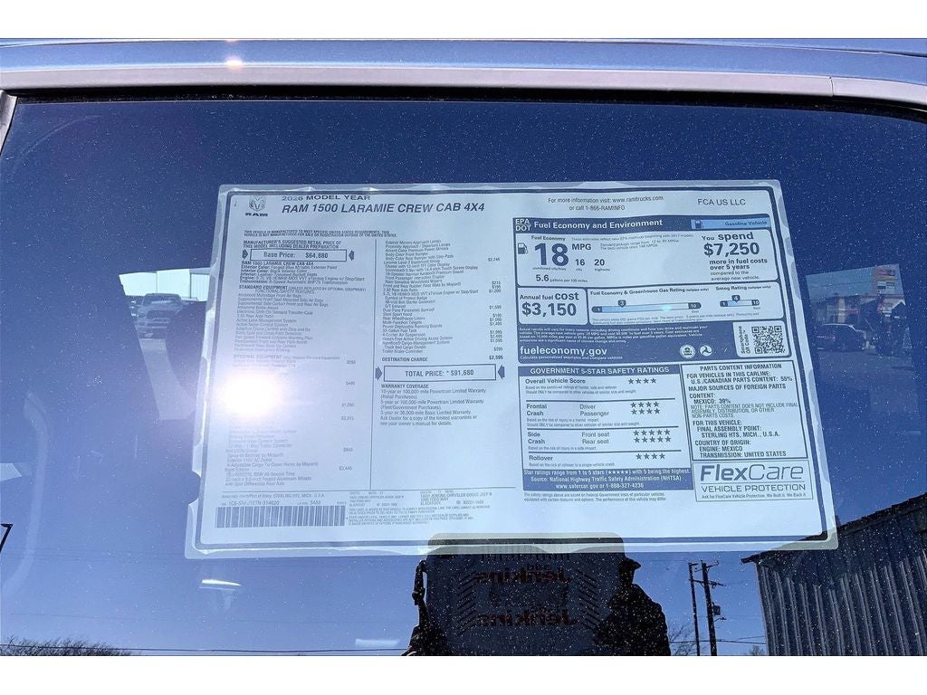 2026 RAM 1500 Laramie