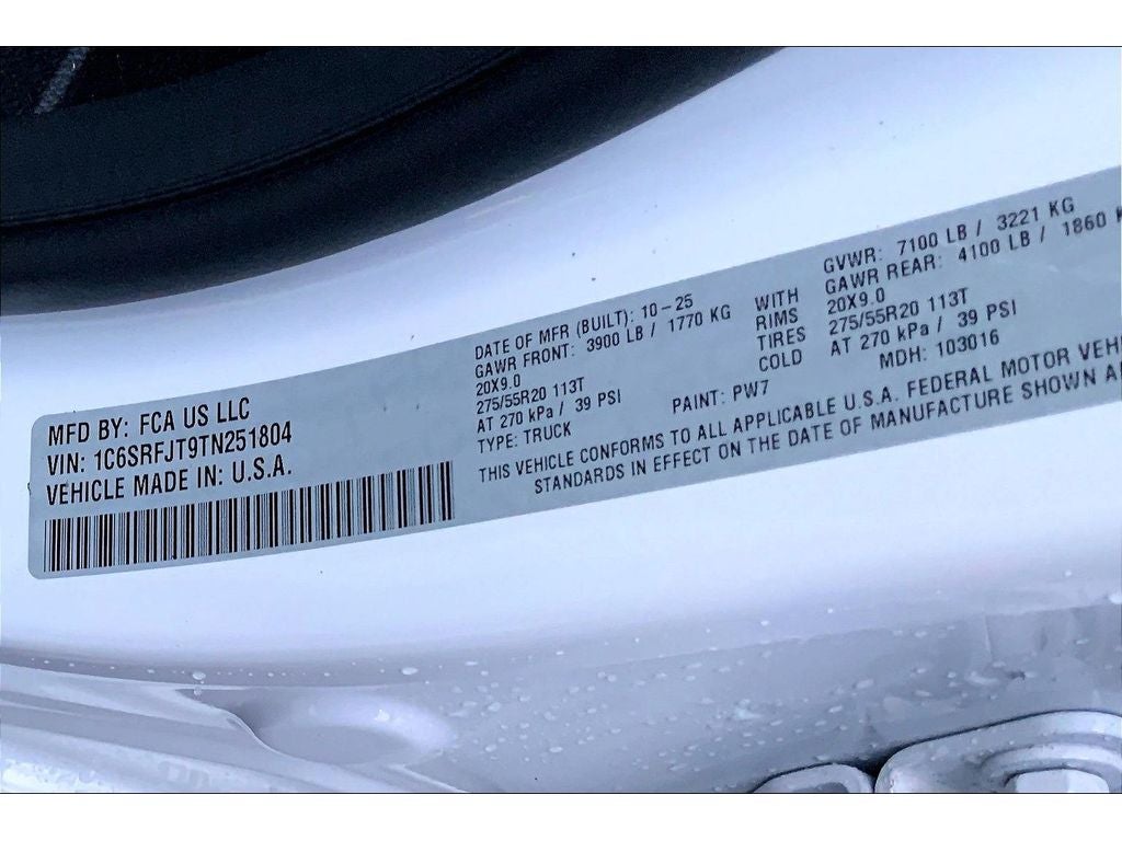 2026 RAM 1500 Laramie