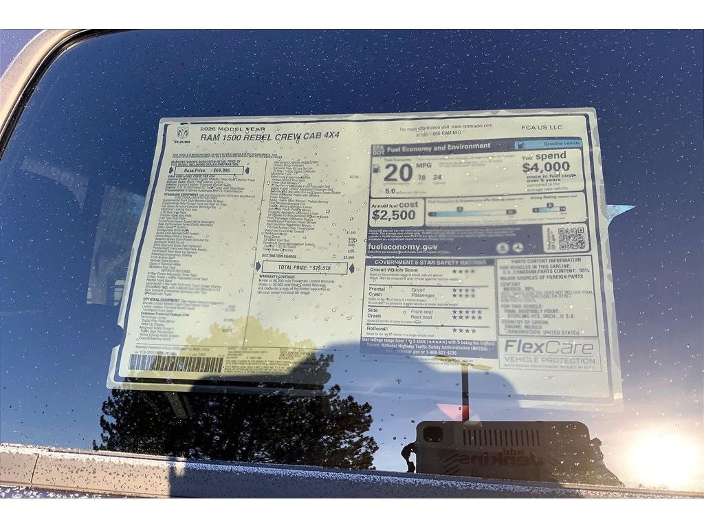 2026 RAM 1500 Rebel
