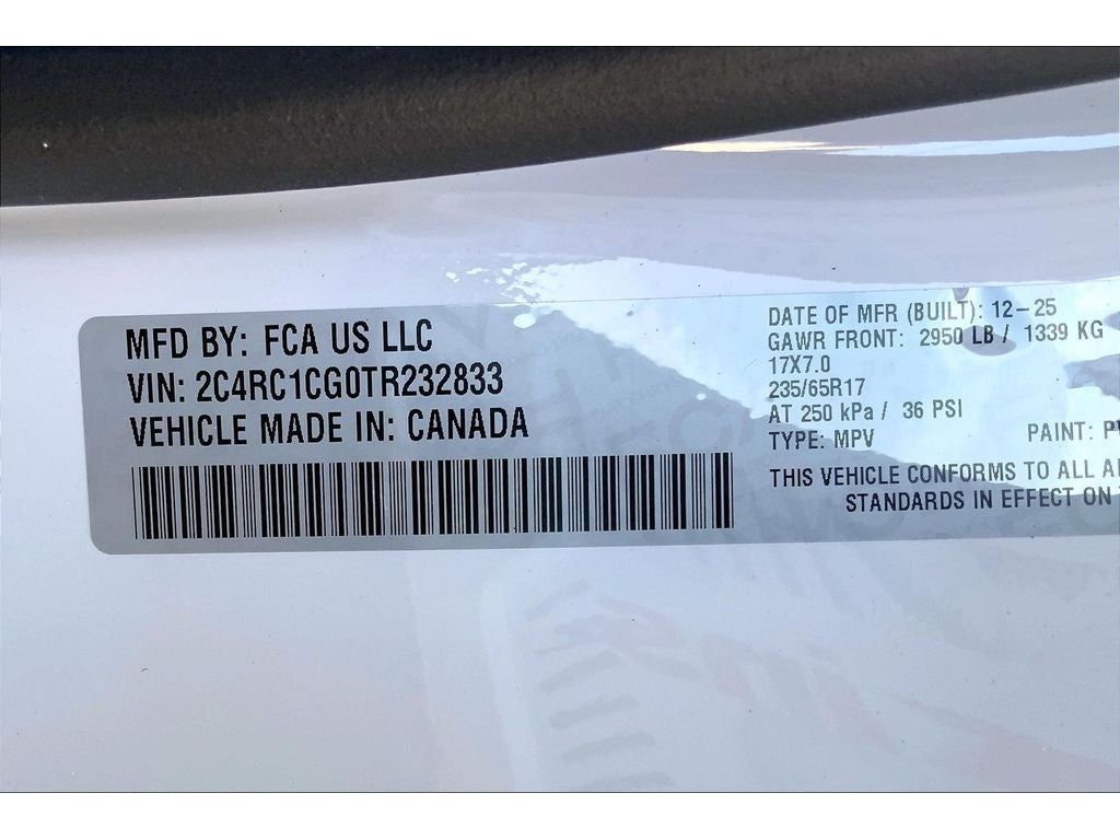 2026 Chrysler Voyager LX