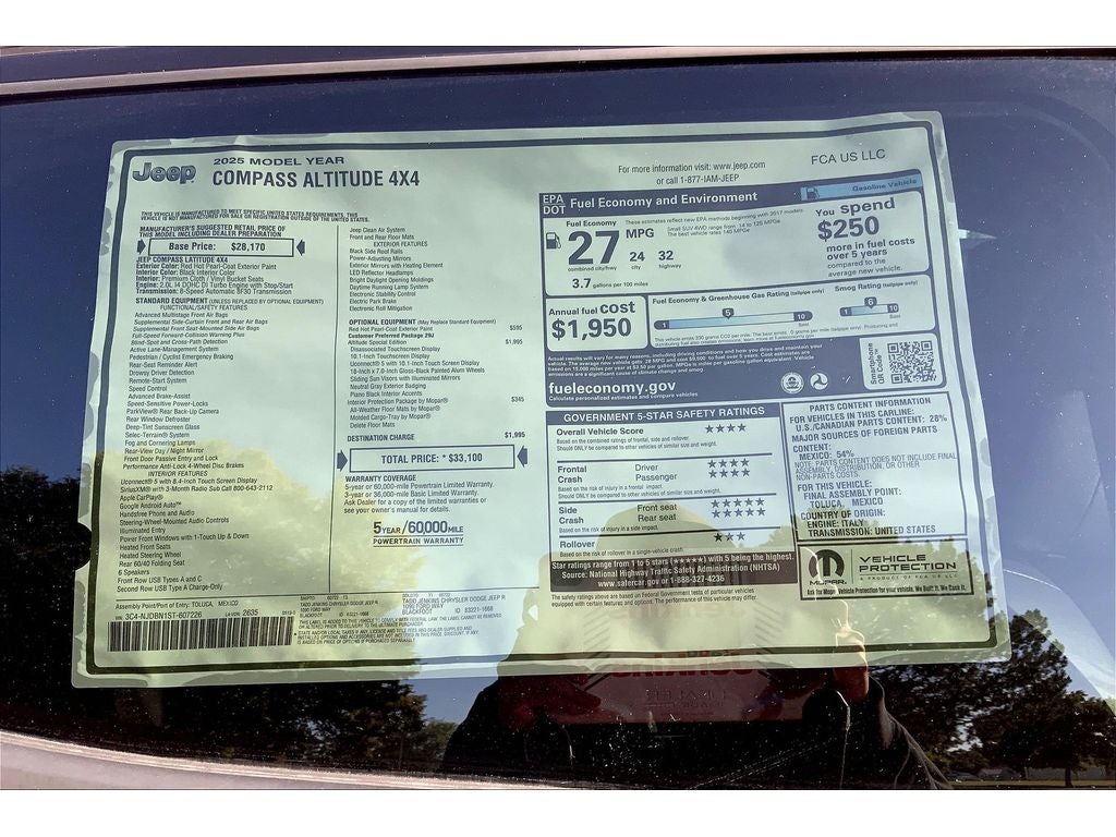 2025 Jeep Compass Latitude
