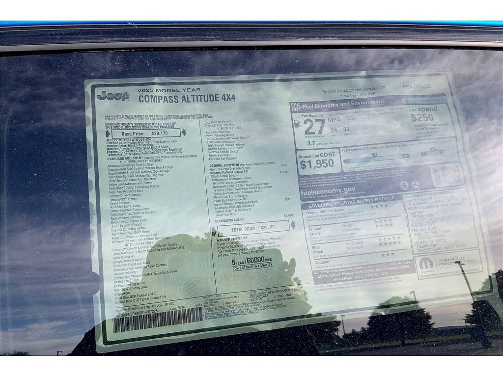 2025 Jeep Compass Latitude