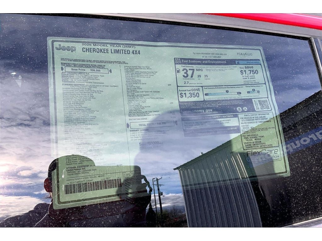 2026 Jeep Cherokee Limited