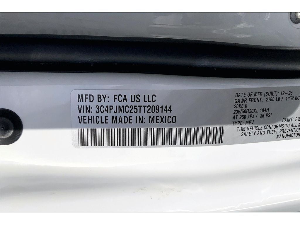 2026 Jeep Cherokee Overland