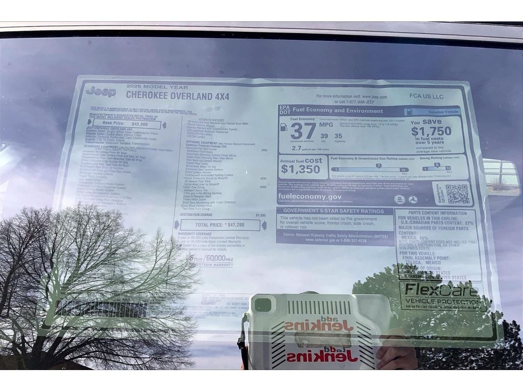 2026 Jeep Cherokee Overland